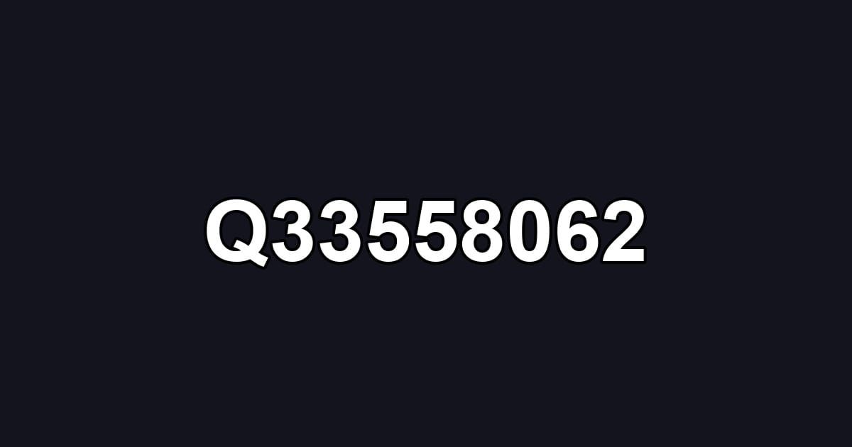 Q33558062