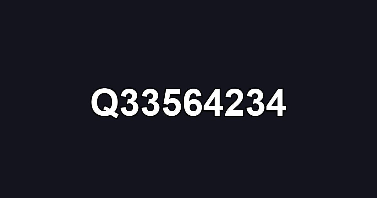 Q33564234