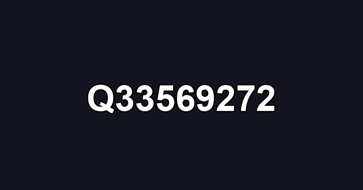 Q33569272