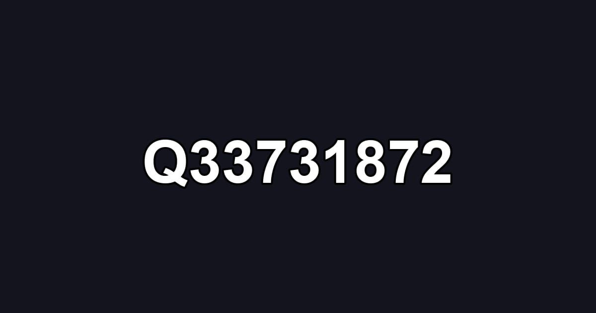 Q33731872