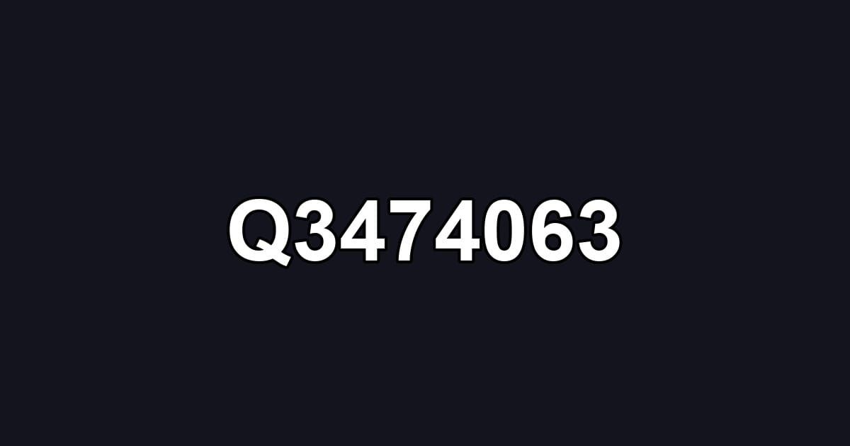 Q3474063