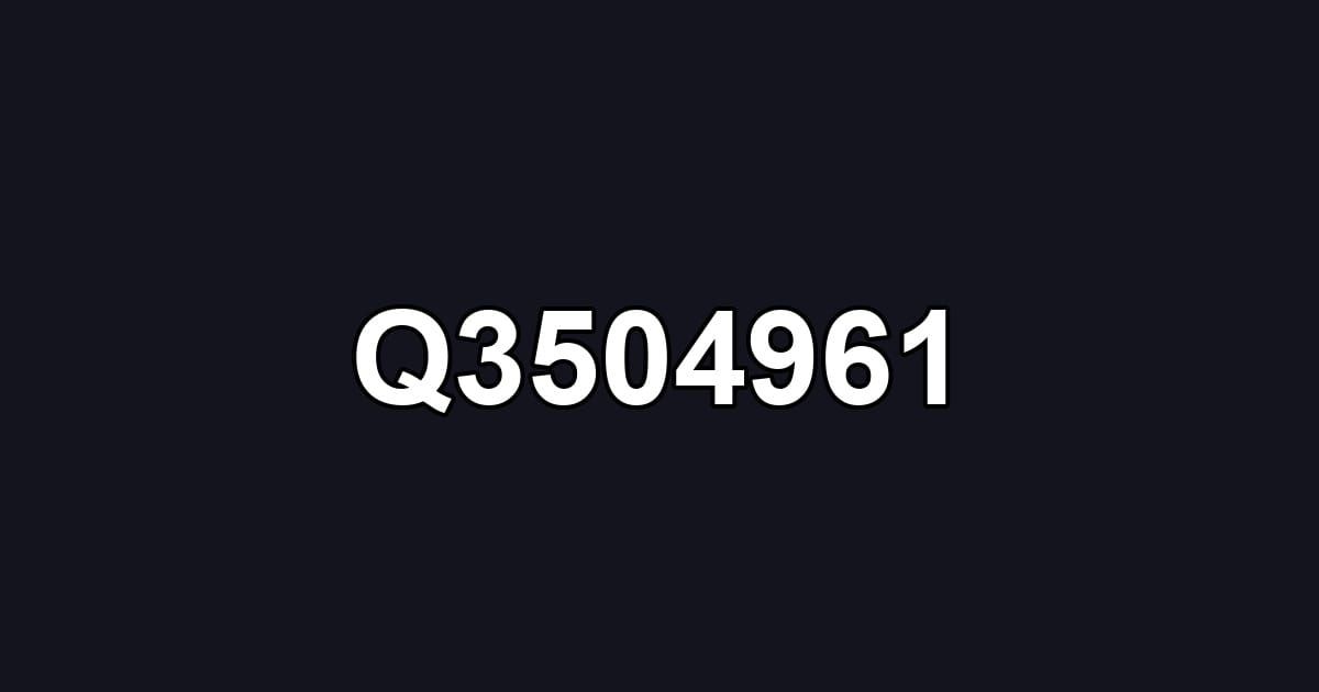 Q3504961