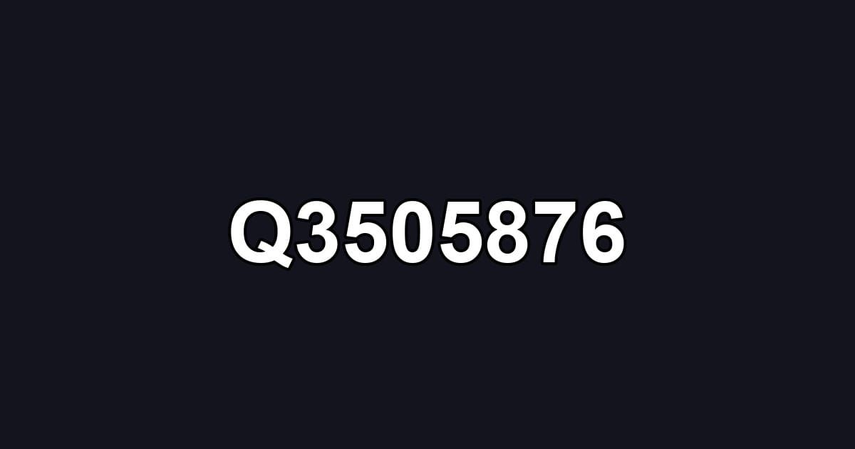Q3505876