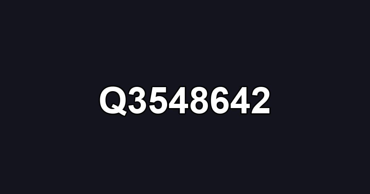 Q3548642