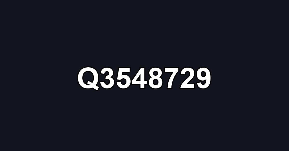 Q3548729