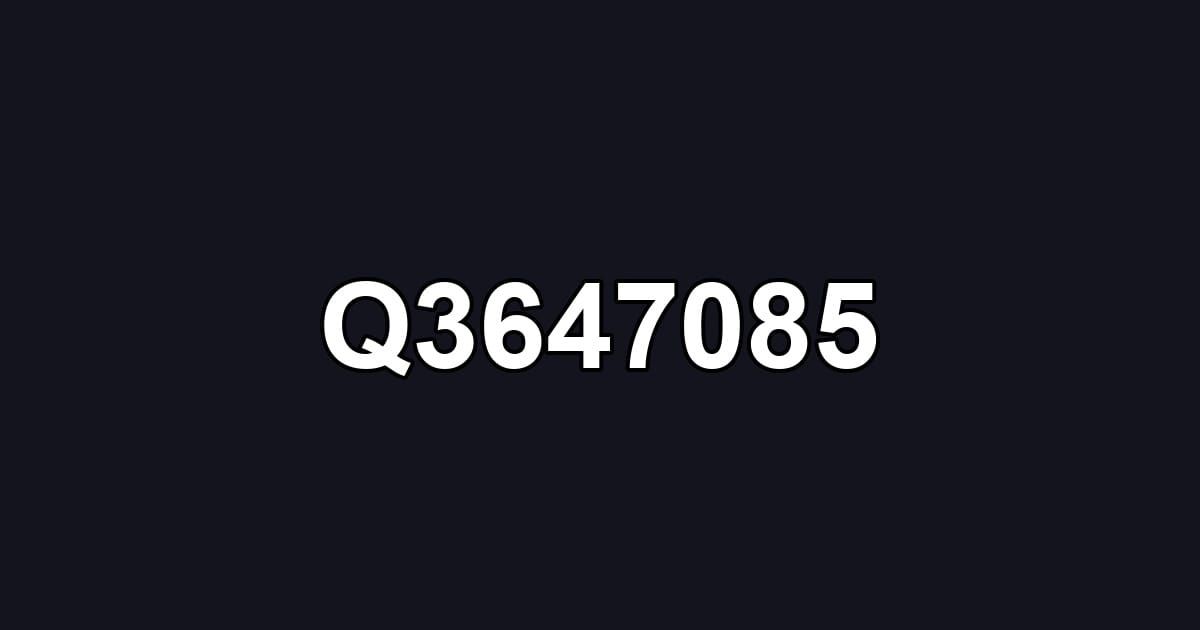 Q3647085