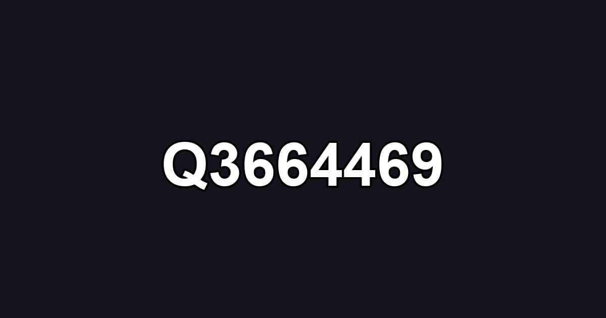 Q3664469