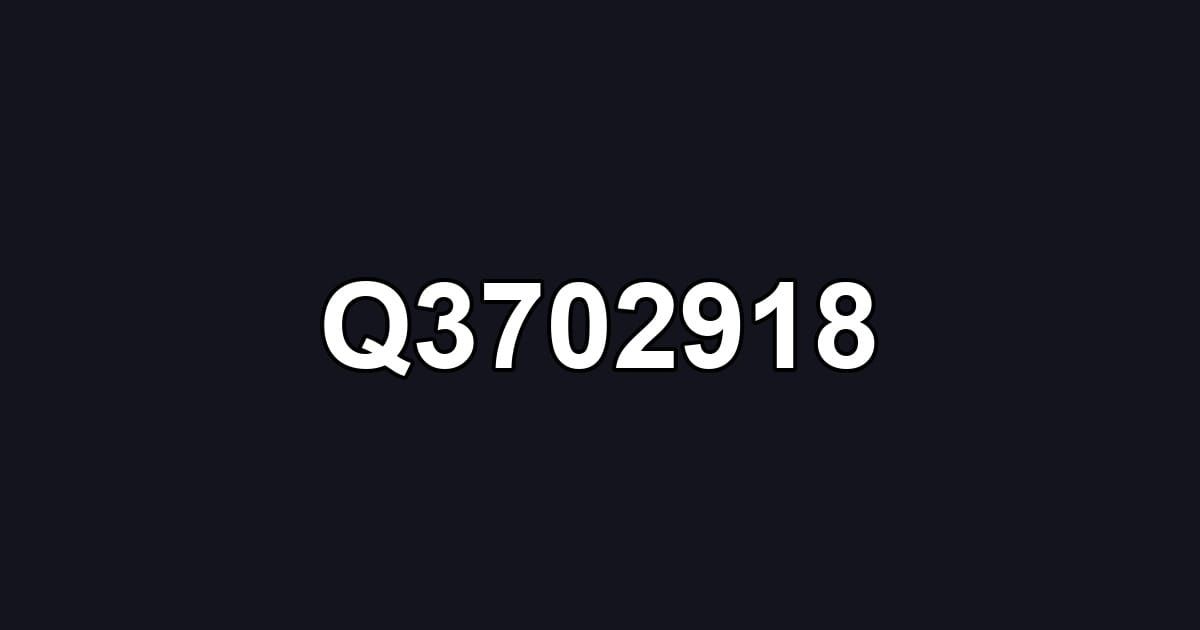 Q3702918