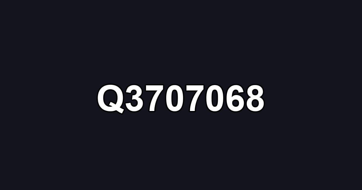 Q3707068