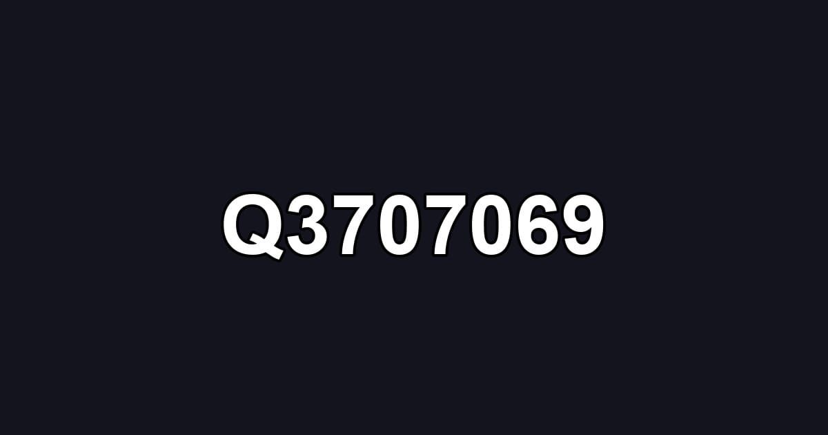 Q3707069