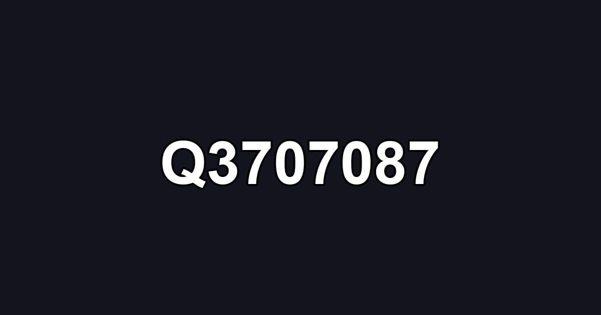 Q3707087