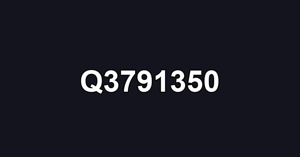 Q3791350