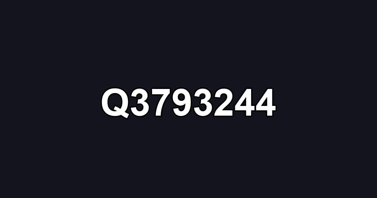 Q3793244