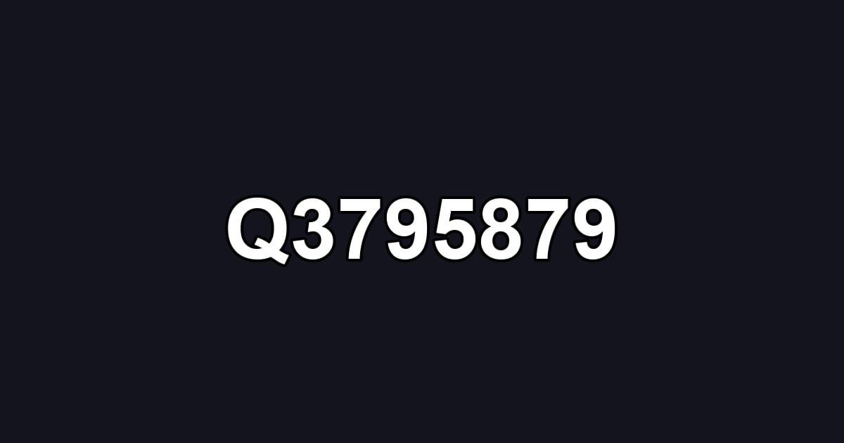 Q3795879