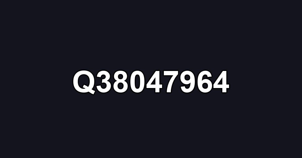Q38047964
