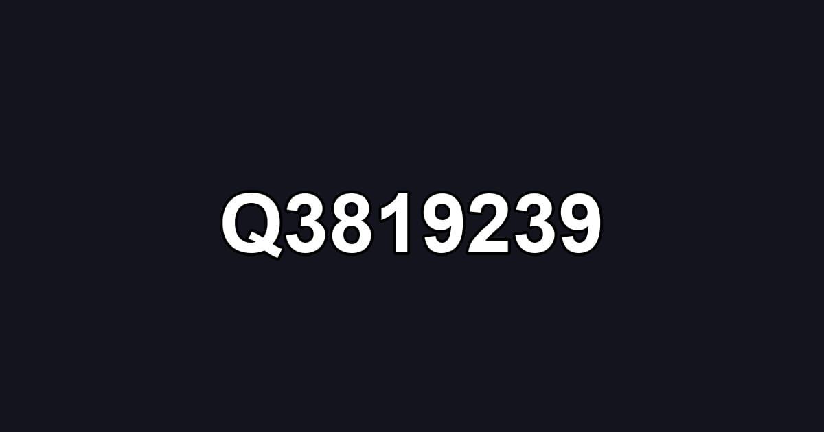 Q3819239