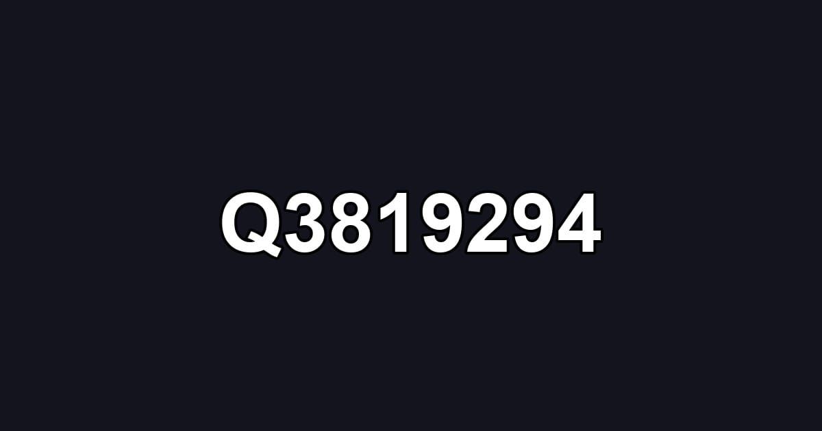 Q3819294