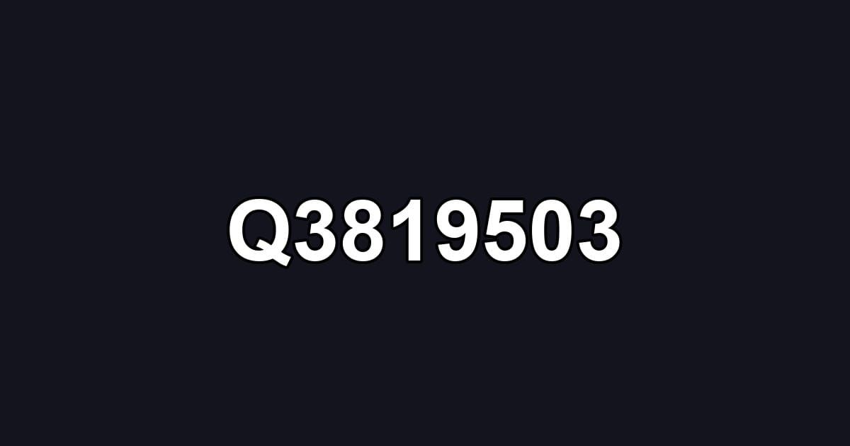 Q3819503