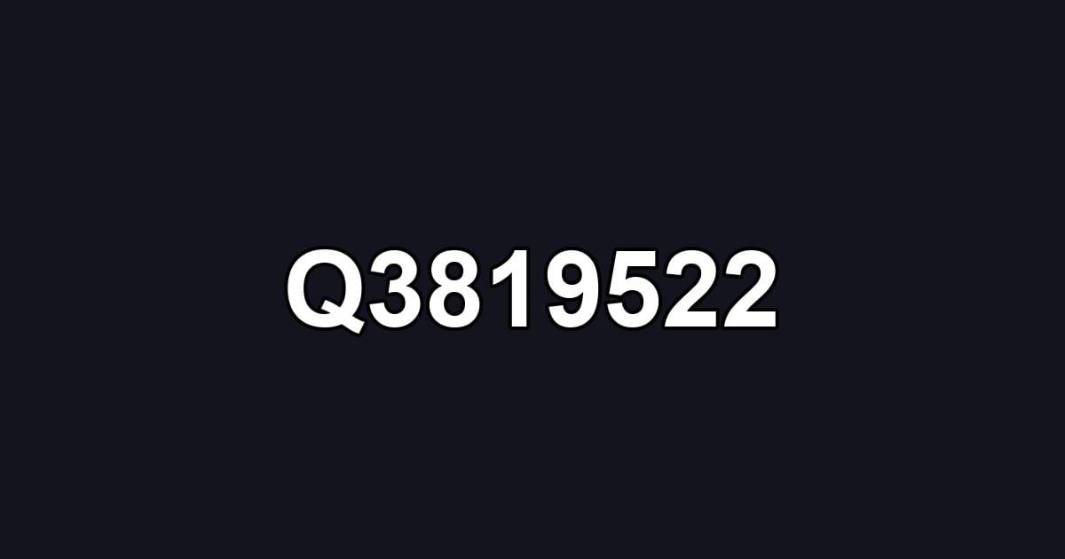 Q3819522