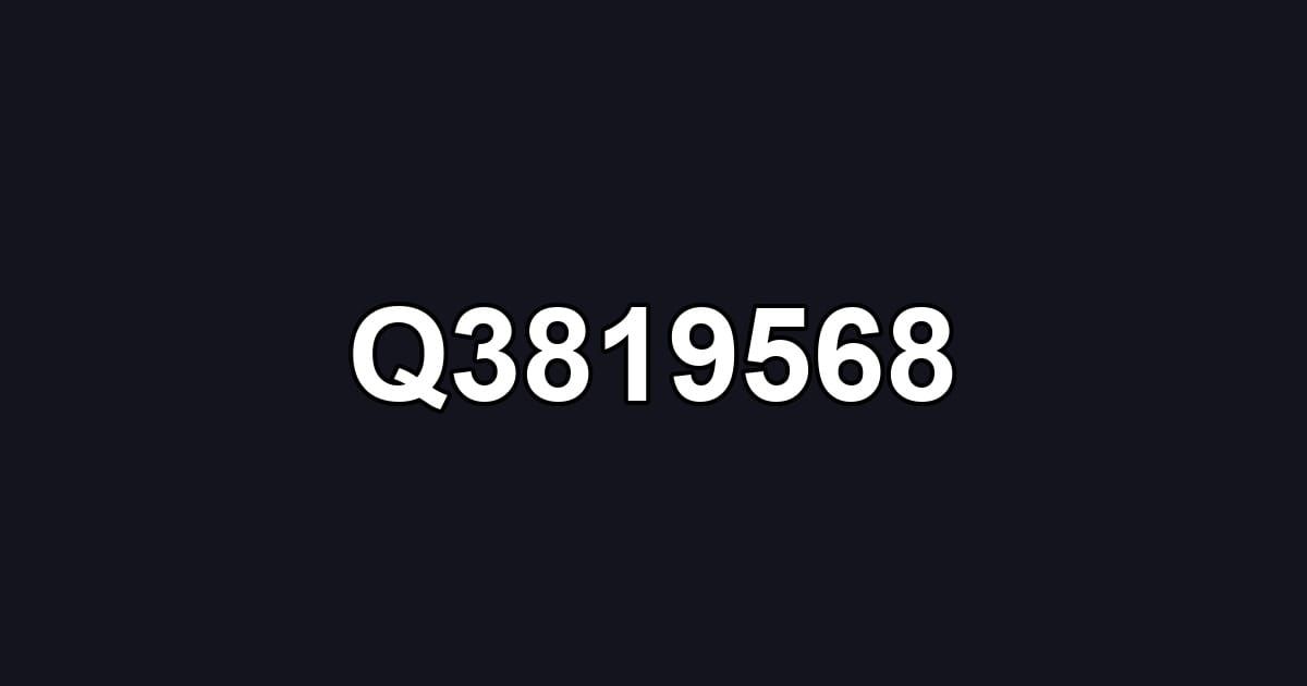 Q3819568