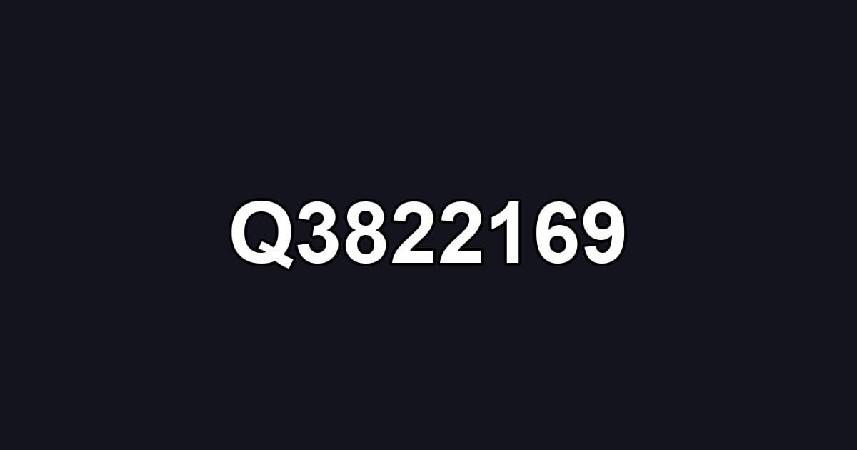 Q3822169