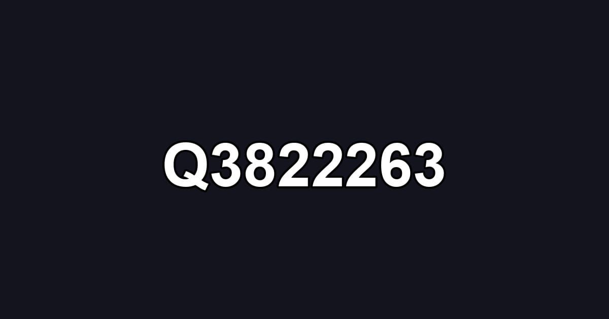 Q3822263