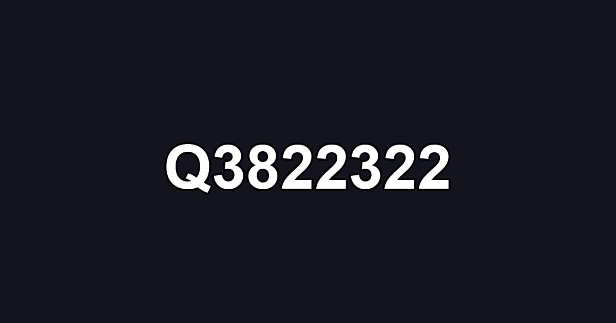 Q3822322