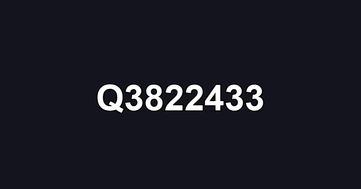Q3822433