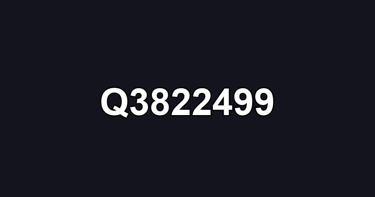 Q3822499