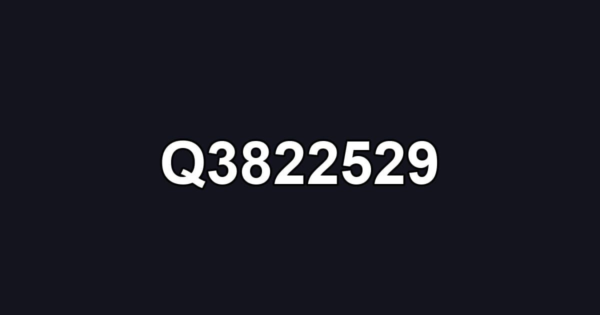 Q3822529