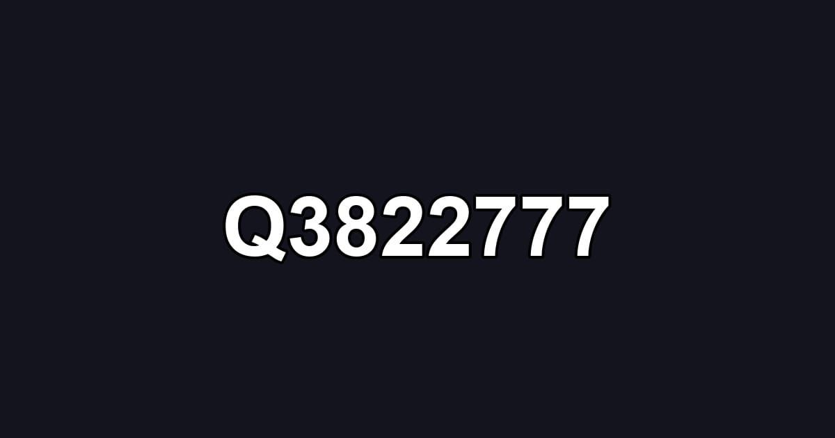 Q3822777