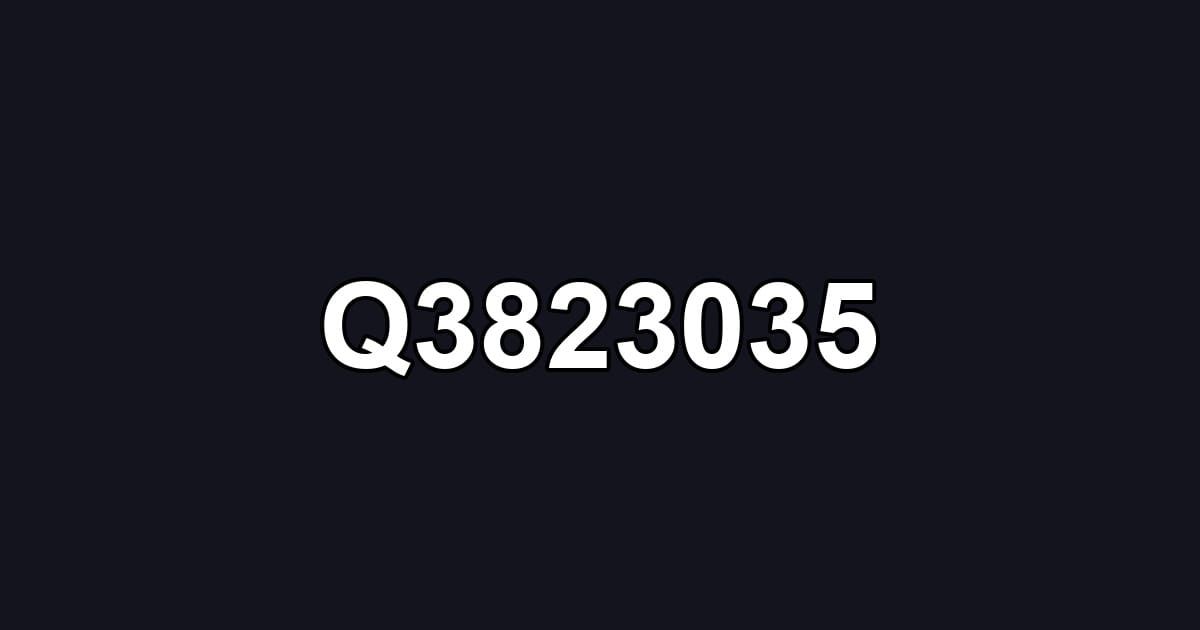 Q3823035