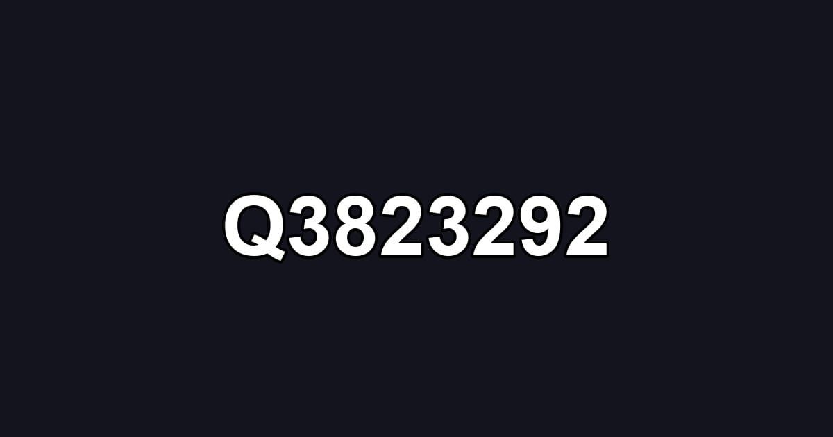 Q3823292