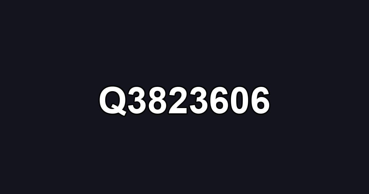 Q3823606