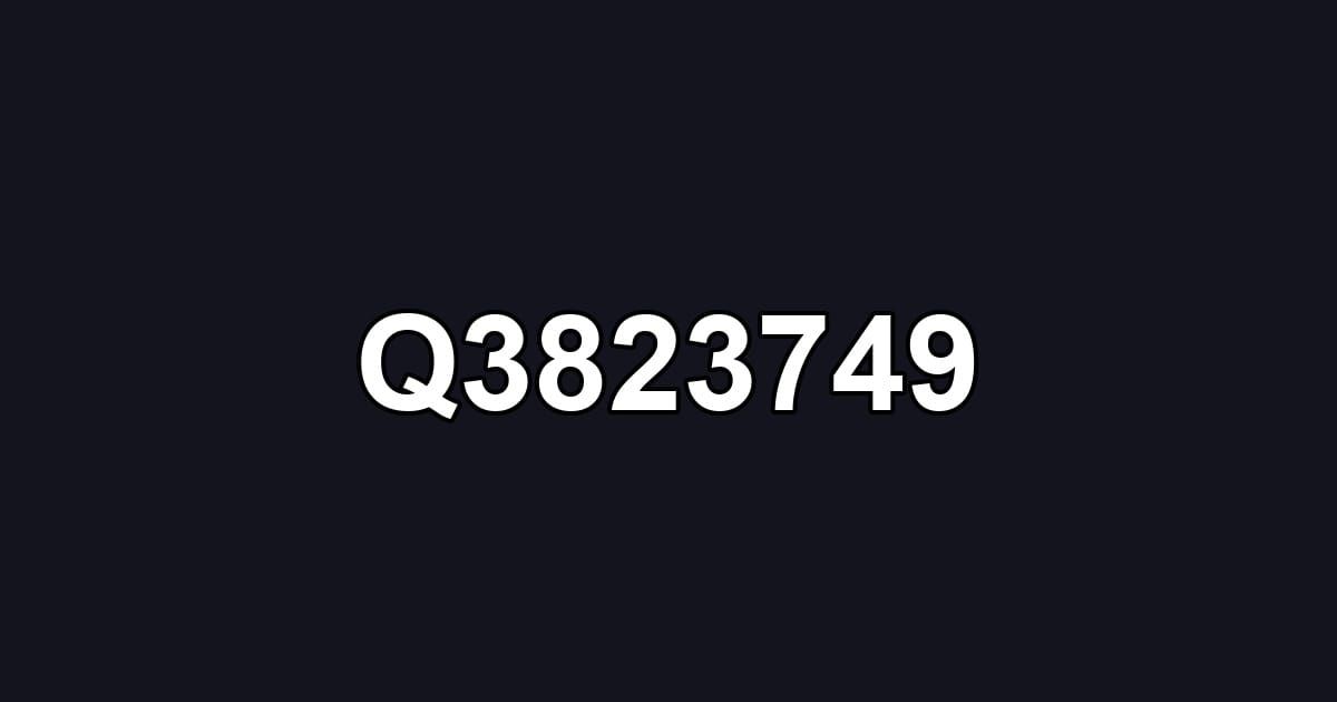 Q3823749
