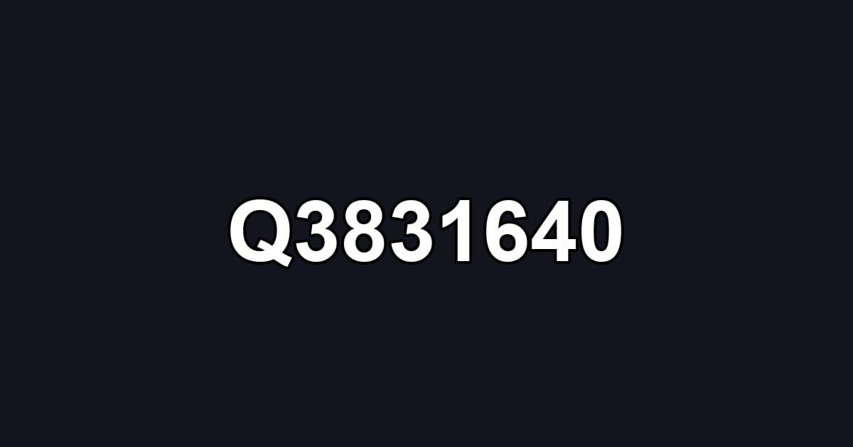 Q3831640