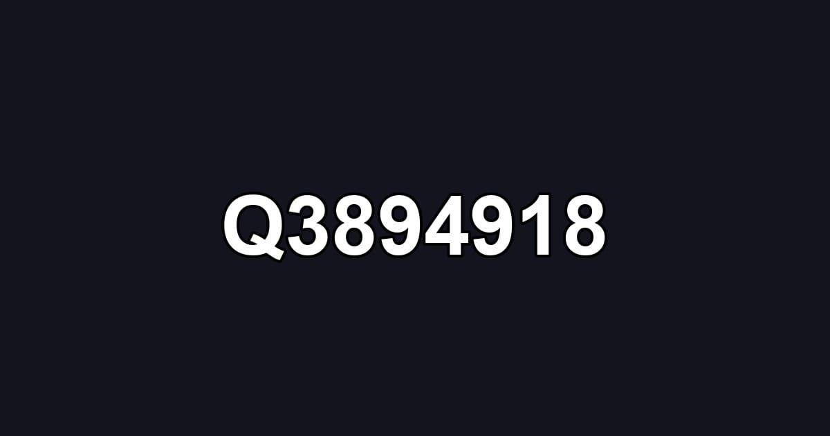 Q3894918