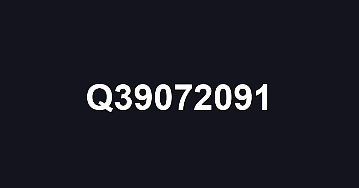 Q39072091