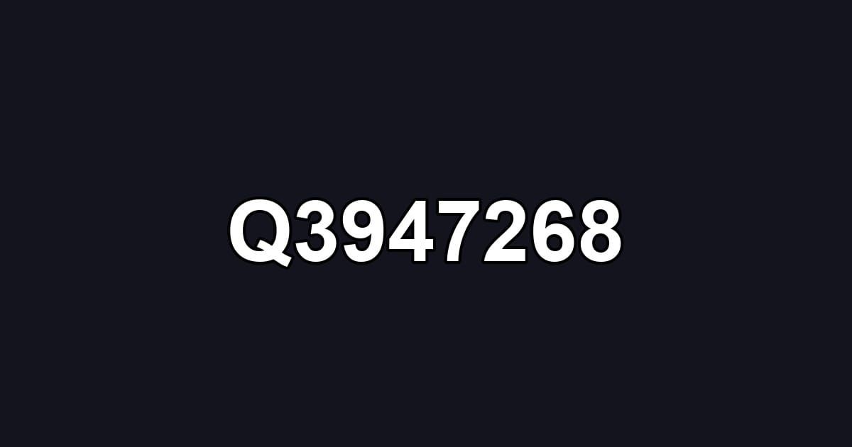 Q3947268