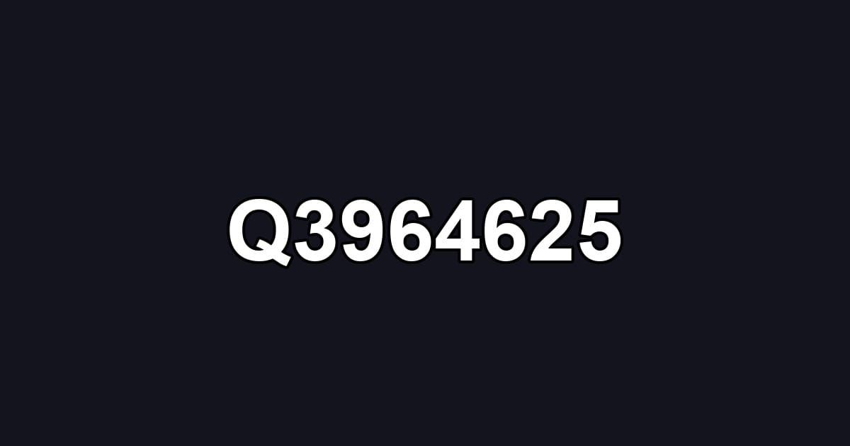 Q3964625