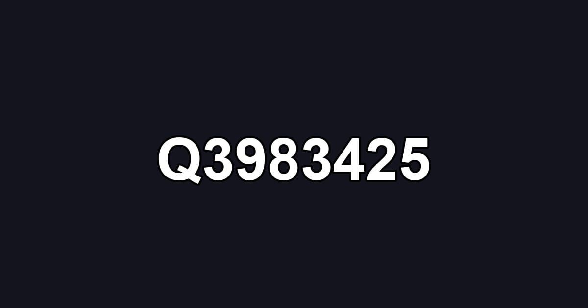 Q3983425