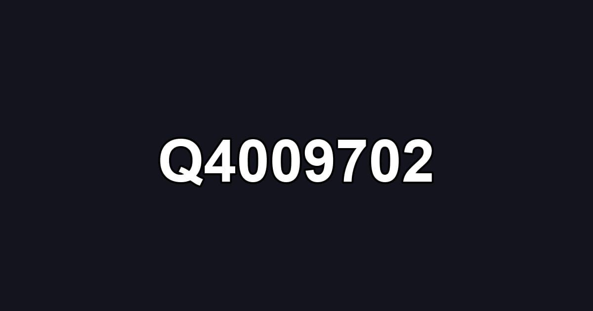 Q4009702