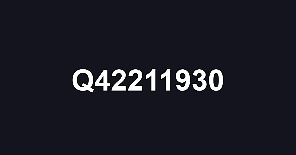 Q42211930