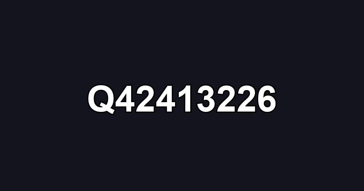 Q42413226