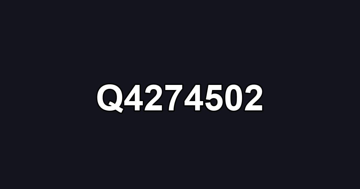 Q4274502