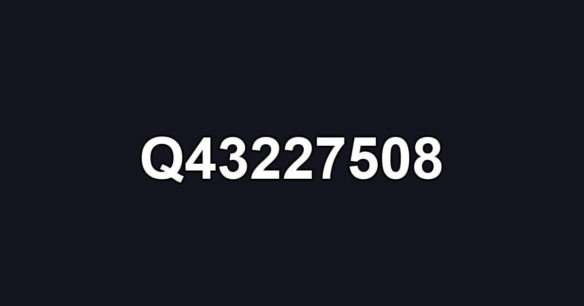 Q43227508