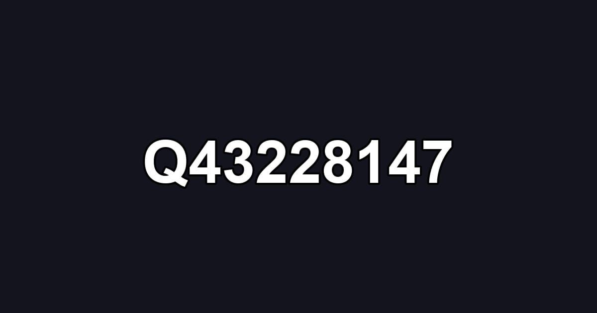Q43228147