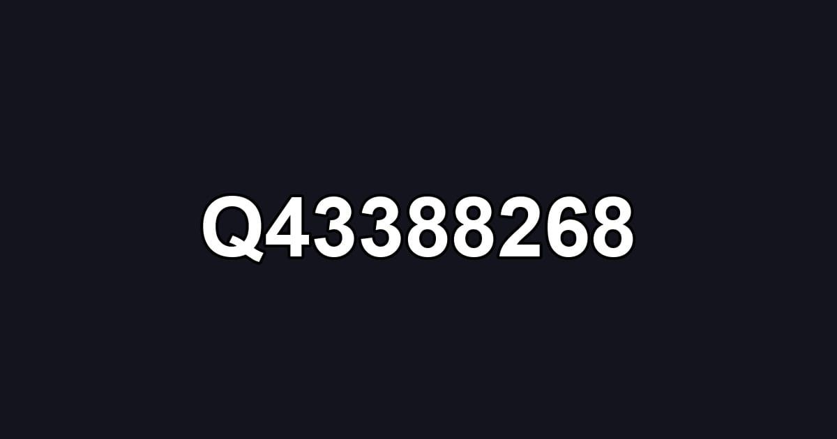 Q43388268