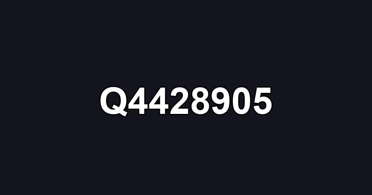 Q4428905