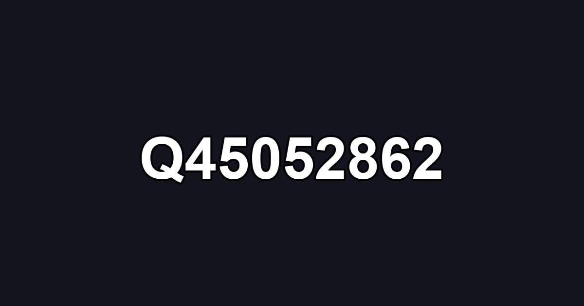Q45052862